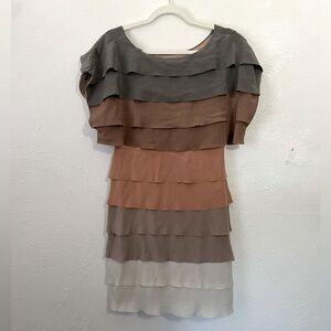 BCBG MaxAzria layered cocktail dress, size Xxs